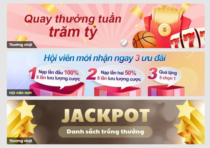 Tổng hợp những khuyến mãi nổi bật